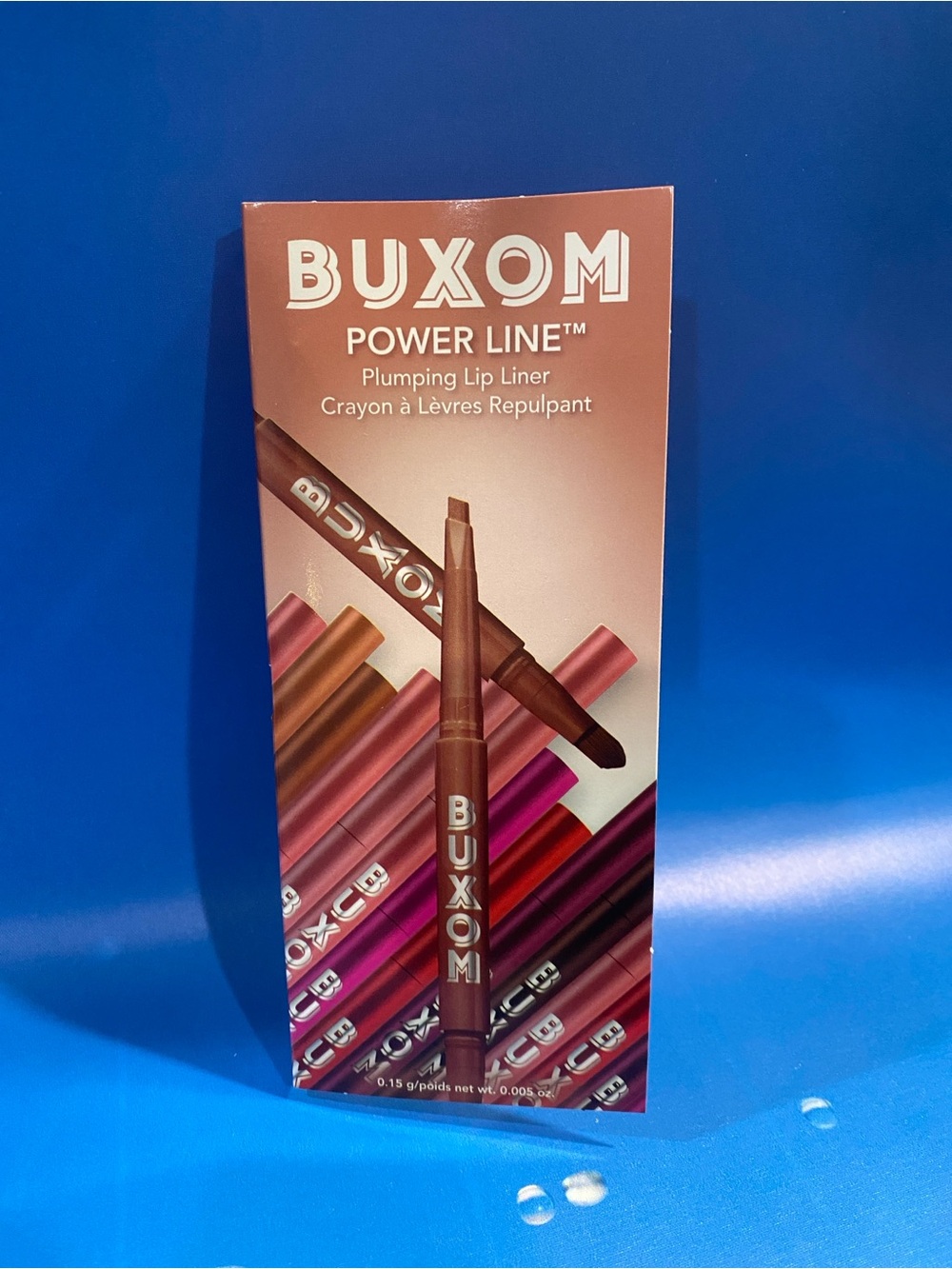 BUXOM Power Line Plumping Lip Liner — Hush Hush Henna NIB